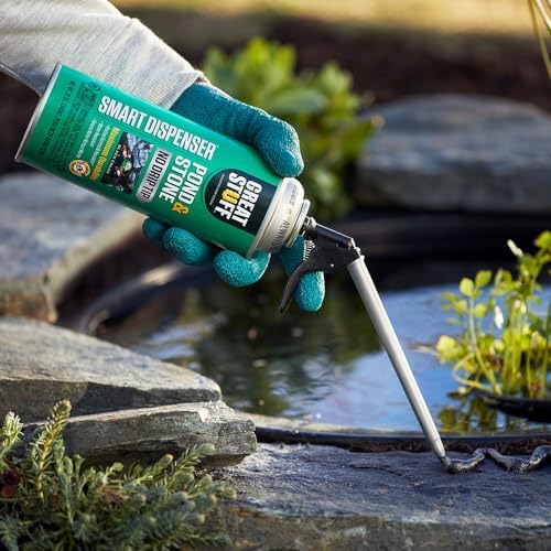 Great Stuff 99112849 Smart Dispenser Pond & Stone, 12 oz, Black