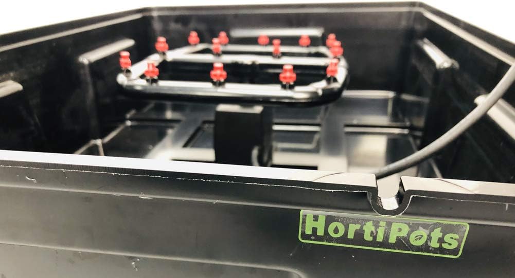 HORTIPOTS Aeroponic Clone Machine 48 Site for Plant Cuttings Propagation Using 2 in Neoprene Inserts