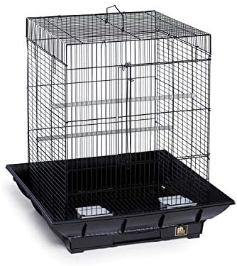 Prevue Hendryx SP850B/B Clean Life Cockatiel Cage, Black, 1/2"