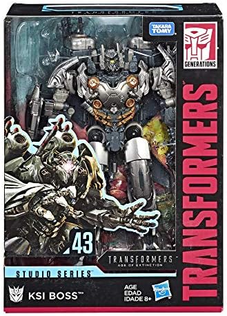 Transformers Toys Studio Series 43 Voyager Class Age of Extinction Movie KSI Boss Action Figure - Ages 8 and Up