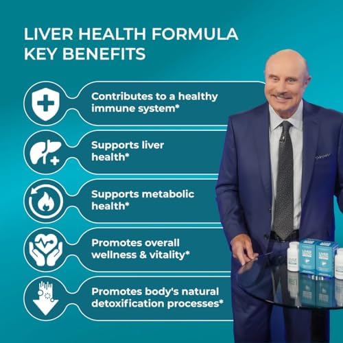 PUREHEALTH RESEARCH Liver Health – Liver Cleanse Detox & Repair Supplement