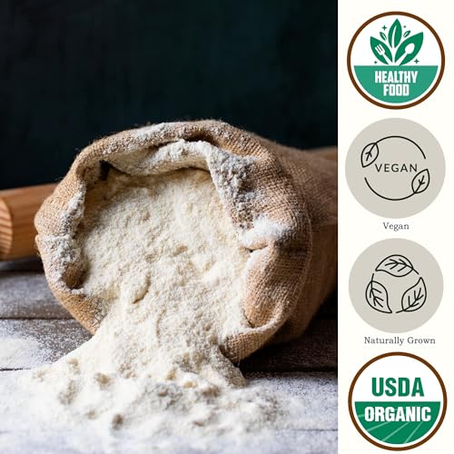 Organic Einkorn Farro Grain 4.8 lb - Einkorn Wheat Berries Bulk Whole | Ancient Grains Ideal for Soup, Flour, Bread - High in Fiber - USA Grown | USDA Certified | Vegan | Non-GMO