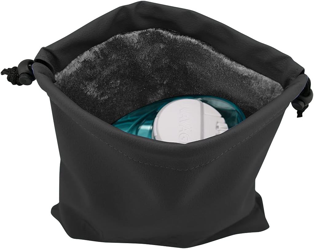 NAVAGE® Travel Bag for the Nose Cleaner, Paisley | Travel Ready: Custom-Fit Vegan Leather Pouch Keeps Your Nose Cleaner Protected on the Go