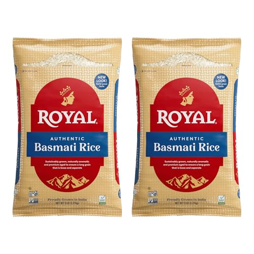 Royal Authentic Long Grain White Basmati Rice - (2 Pack) 2 lb