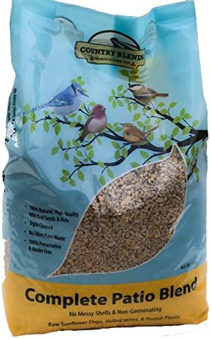 Complete Patio Blend, 5 lbs Bag - Wild Bird Food Seed and Nut Mix
