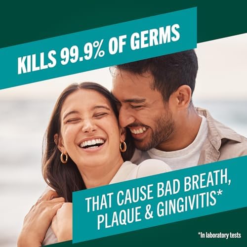 TheraBreath Healthy Gums Oral Rinse, Antigingivitis, Clean Mint Flavor, Dentist Formulated to Help Prevent Gingivitis and Support Gum Health, Alcohol Free, 16 Fl Oz (Pack of 2)