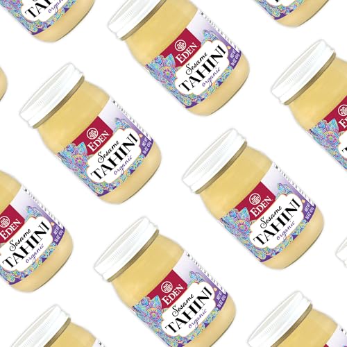 Eden Organic Roasted Tahini, 16 oz Glass Jar