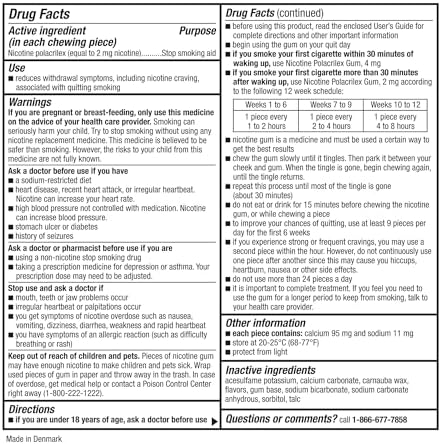 GoodSense Nicotine Polacrilex Lozenges 2 mg, Cherry Flavor, 108 Count