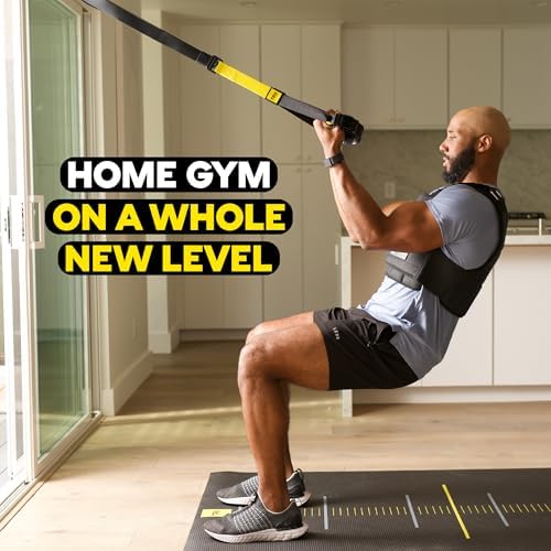 TRX Pro3 Home Gym System – Professional-Grade Suspension Trainer for Strength Training, HIIT, Cardio & Full-Body Workouts