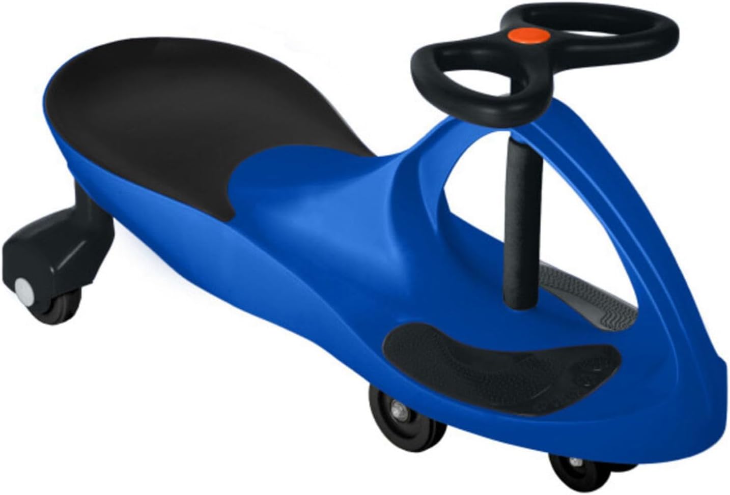 Wiggle Car Ride On Toy - No Batteries, Gears or Pedals - Twist, Swivel, Go - Outdoor Ride Ons for Kids 3 Years and Up by Lil' Rider (Hot Pink and Black)