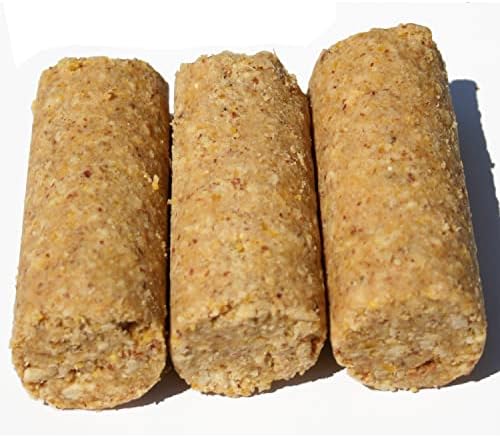C&S Peanut Delight No Melt Suet Dough Plugs, Suet Plugs for Wild Birds, 12 Oz, 4 Count