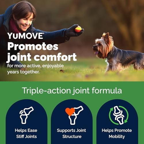 YuMOVE Large Dog Hip & Joint Supplement Soft Chews, Green Lipped Mussel
