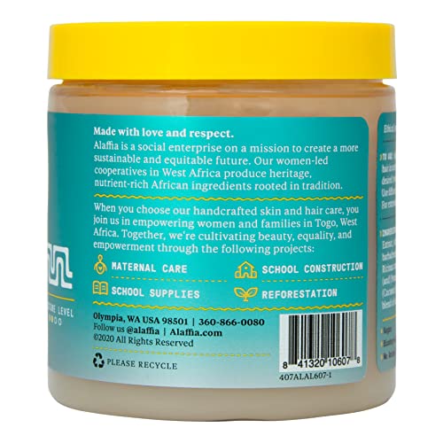 Alaffia Beautiful Curls Hair Gel for Wavy & Curly Hair, 8 Oz