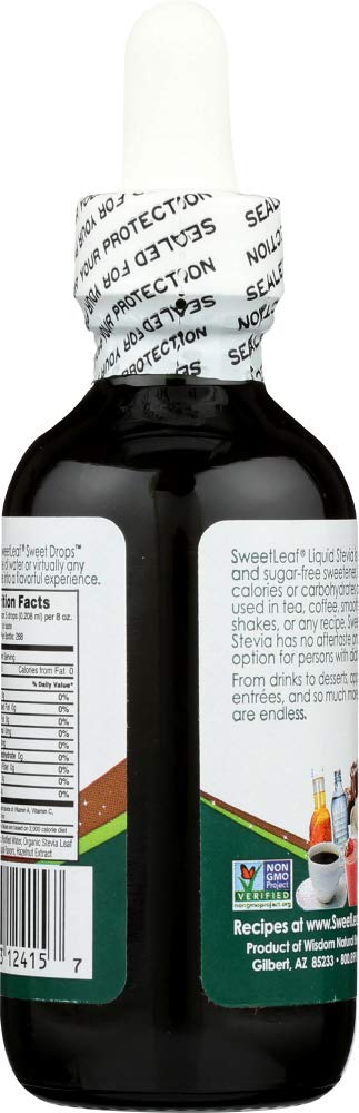 Wisdom Natural SweetLeaf Sweet Drops? Sweetener Hazelnut -- 2 fl oz - 2 pc