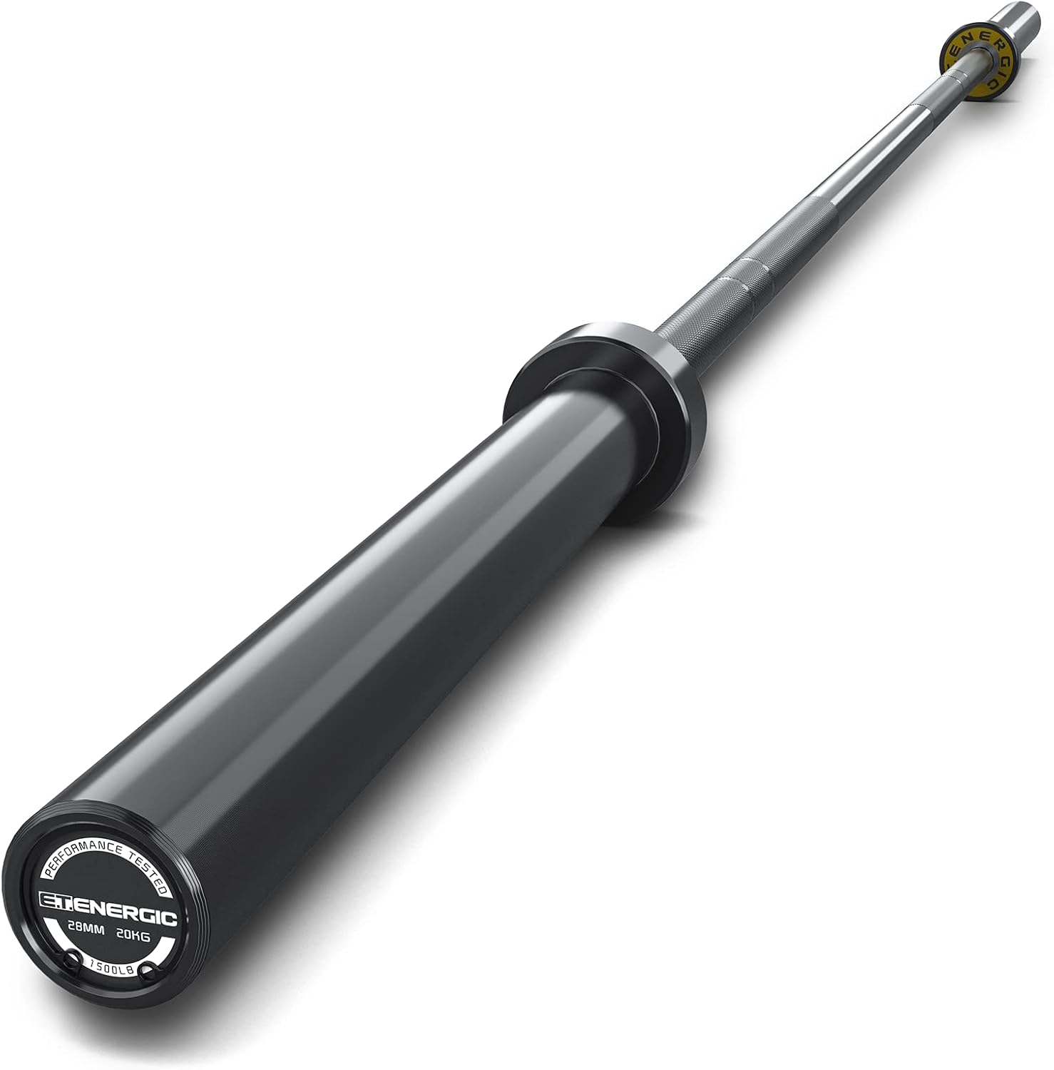 7FT Alloy Steel Olympic Barbell, 1500LB 45LB