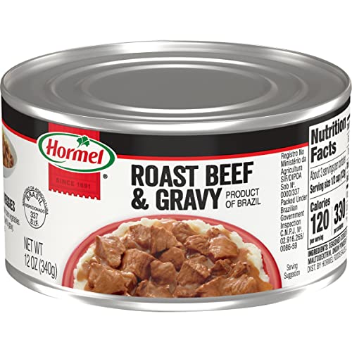 Hormel Roast Beef & Gravy, 12-Ounce Can (Pack of 12)
