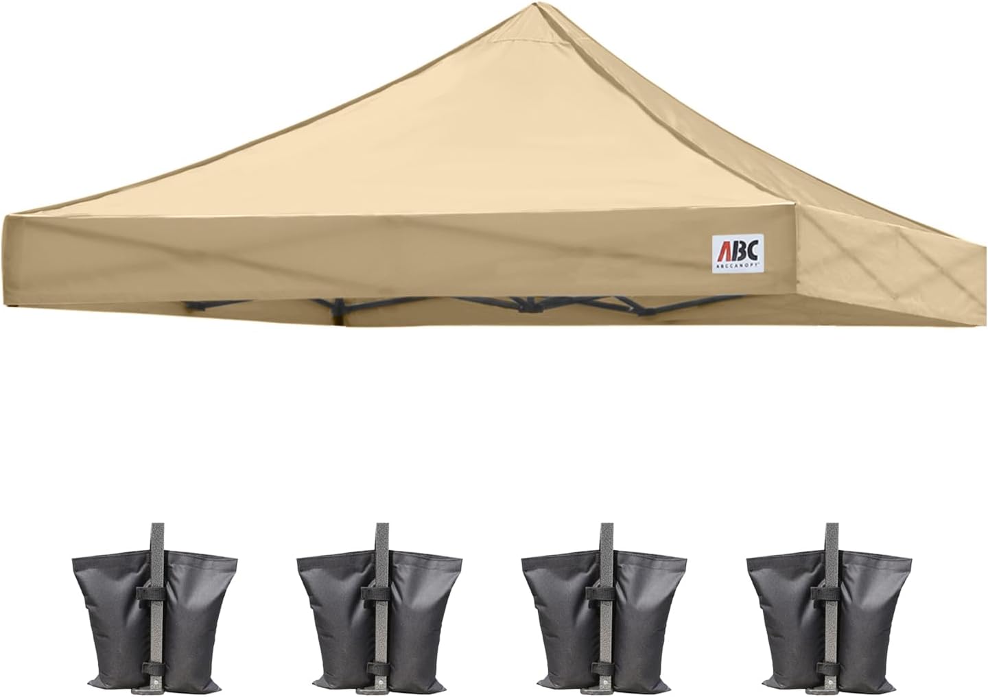 ABCCANOPY Replacement Canopy Top for Pop Up Canopy Tent 10x10 White