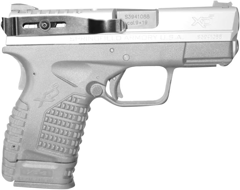 ClipDraw Gun Clip, Low Profile Slim Concealed Carry Easy Install American Made