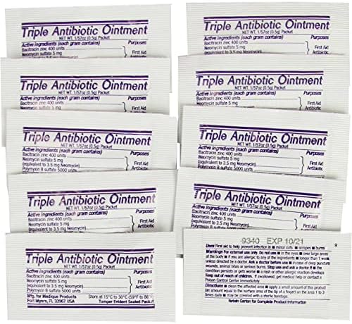 Rescue Essentials Triple Antibiotic 10 pack, Unit Doses