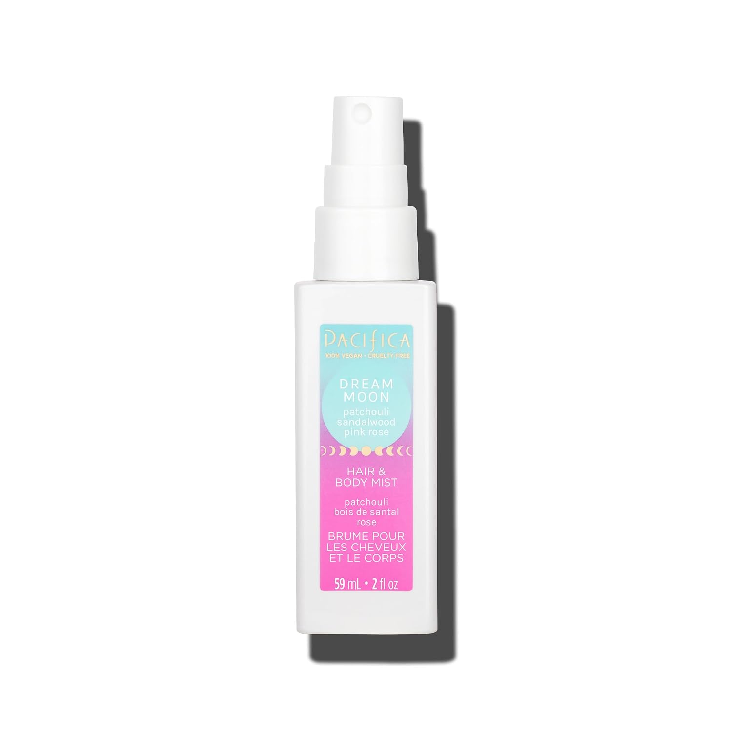 Pacifica Island Vanilla Hair Mist Perfume and Full Body Spray for Women - Fragrance Spray for A Mood-Lifting Experience, Paraben-Free, Clean Beauty No Alcohol, Vegan & Cruelty-Free, 6 oz oz