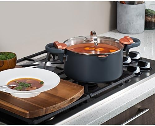 Gotham Steel Cookware Set, 10 Piece, Brown