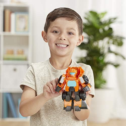 Transformers Playskool Heroes Rescue Bots Academy Wedge The Construction-Bot Converting Toy Robot