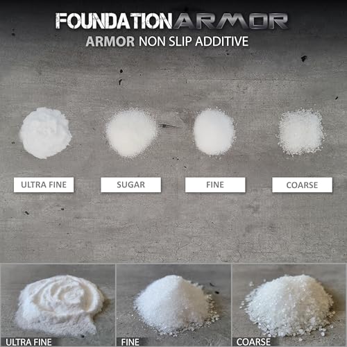 Foundation Armor Non-Slip Additive for Acrylic Sealers, Epoxy Coatings, and Urethane Coatings (Armor Nonslip Additive: FINE)
