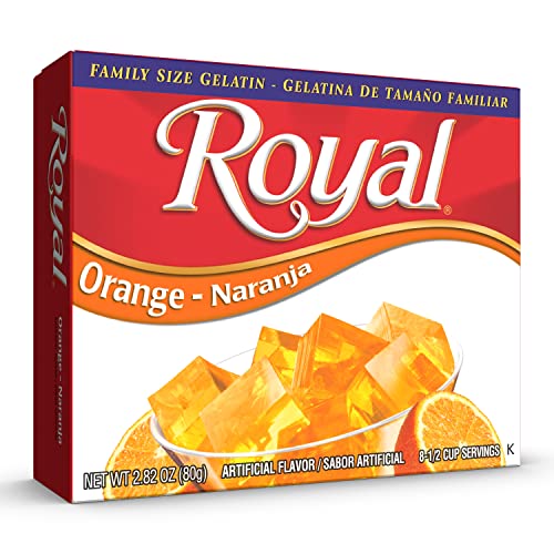 Royal Gelatin, Fat Free Dessert Mix, Lime (12 - 1.4 Ounce Boxes) (Pack of 12)