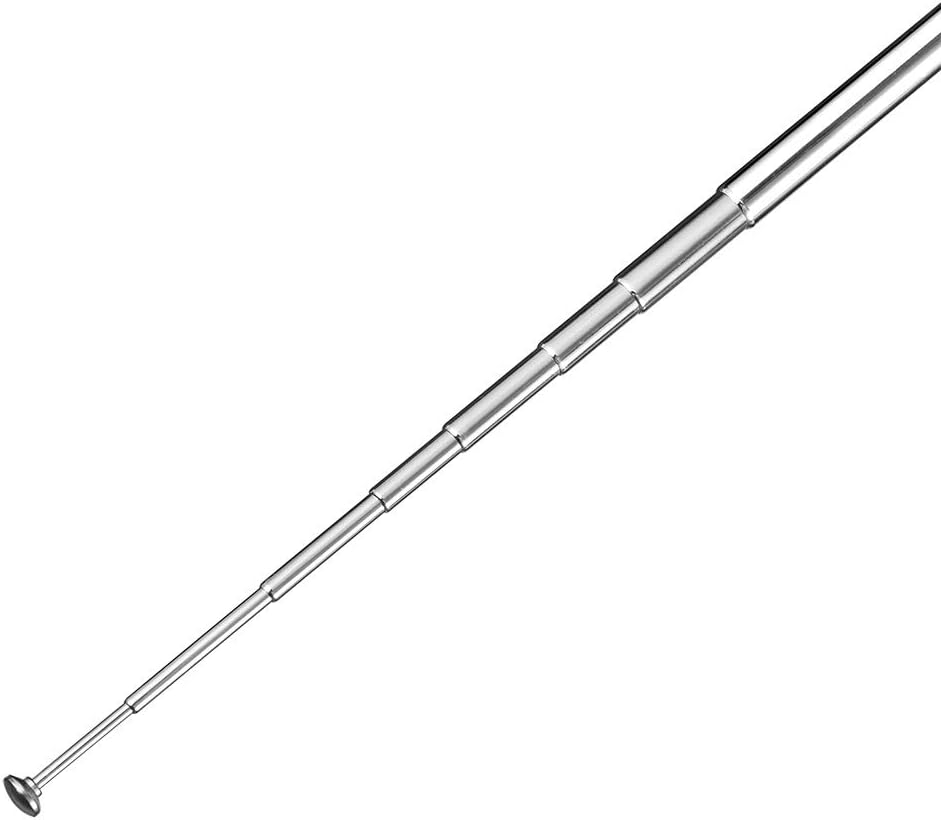 Bingfu 20-1300MHz Police Scanner Antenna 8 Section Telescopic BNC Male Compatible with Uniden Bearcat Whistler Radio Scanner Cobra Midland Portable