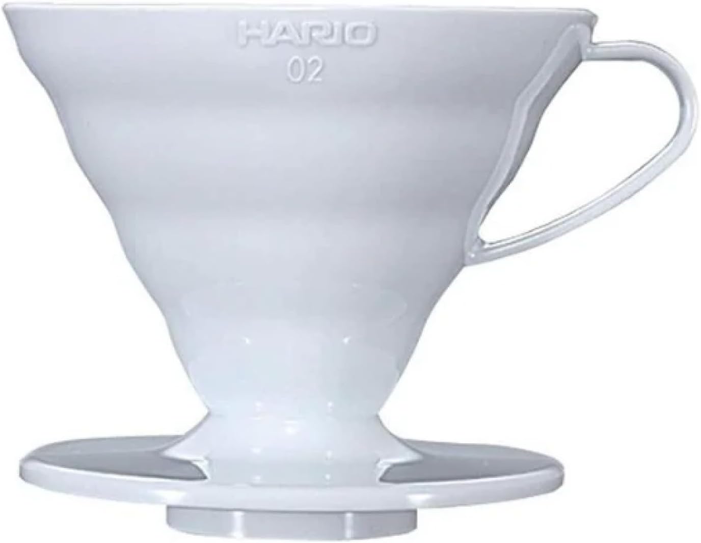 HARIO V60 Plastic Coffee Dripper, Size 02, Clear | Plastic