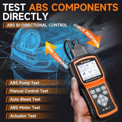 FOXWELL NT630 Plus ABS/SRS OBD2 Scanner, ABS Auto Bleed, Oil EPB SAS Resets