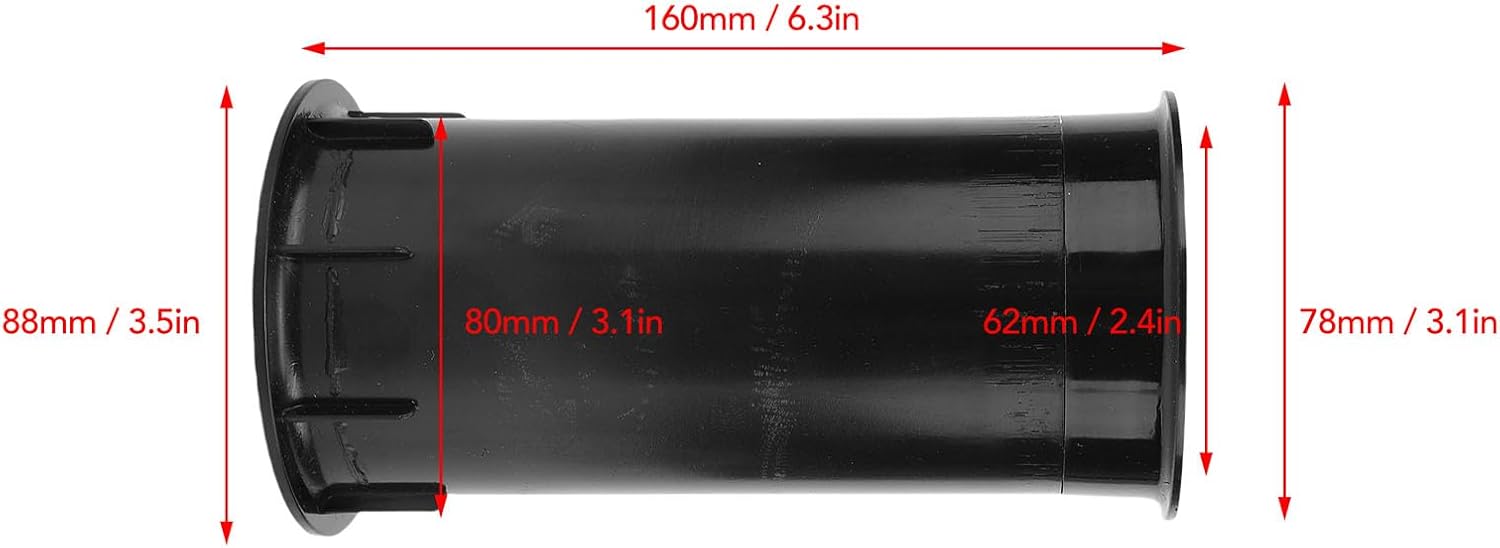 LICAEVEY 2PCS Speaker Port Tubes, Bass Reflection Tube