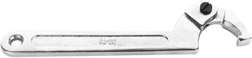 Chrome Vanadium C Pin Spanner Adjustable Hook Wrench, Square Head 32-76mm