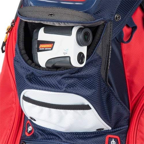 Sun Mountain Golf 2020 C-130 Cart Bag (Navy-White-RED, C-130 CHRG)