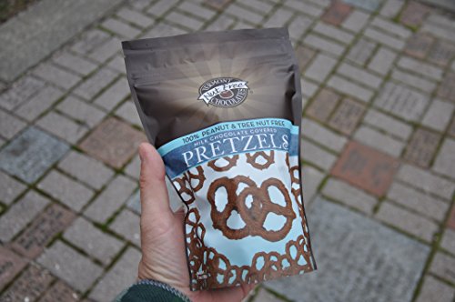 Vermont Nut Free Chocolates Milk Chocolate Covered Mini Twist Pretzels | 7 Ounce Bag, Peanut And Tree Nut Free, Egg-Free, Kosher Certified