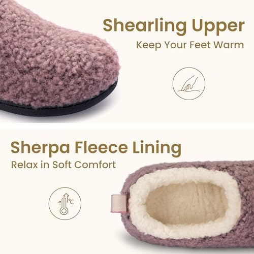 RockDove Women's Nomad Faux Shearling Slipper