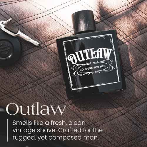 Tru Western Outlaw Men’s Cologne - Refreshing Bergamot, Lavender and Fir Balsam for a Sensual Aroma - 3.4 fl oz