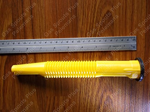 3 SCEPTER SPOUT KITS #03647 Gas Can Parts 4 PCS SPOUTS/SCREW CAP COLLAR/STOPPER/REAR VENT.Kit works on MIDWEST, AMERI-CAN