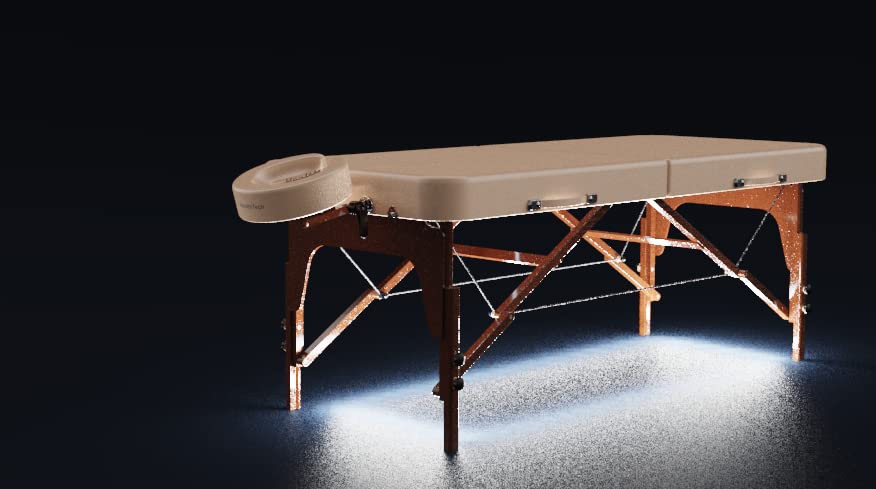 Master Massage 31" Santana Therma Top Portable Massage Table Package (Built in Heating Pads)- Esthetician Bed- Folding Massage Table with Heated Top