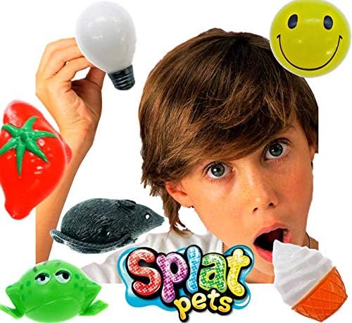JA-RU Splat Ball Sticky Stress Ball (24 Units Assorted) 5303-24p