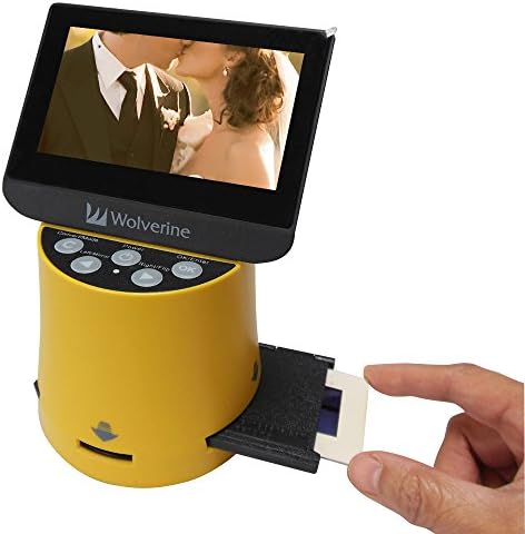 Wolverine Titan 8-in-1 High Resolution 35mm, 127, 126, 110 and APS Film to Digital Converter with 4.3" Screen and HDMI Output