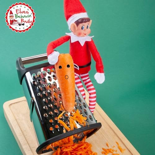 Christmas Elf Behaving Badly Plush Toy | Novelty Long Bendy Naughty Boy Christmas Elves Doll | 12 Inches