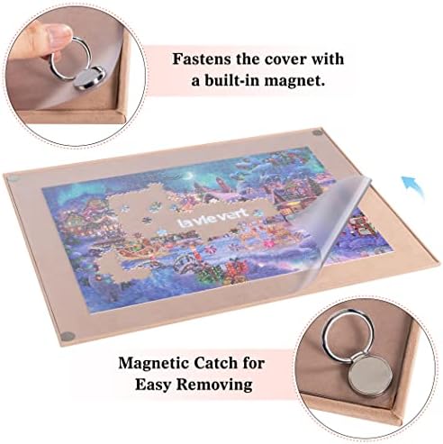 Lavievert 1000 Piece Puzzle Board, Lightweight & Portable Jigsaw Table
