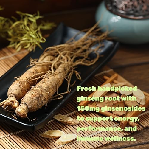 DEAL SUPPLEMENT Korean Red Panax Ginseng Root Extract, 240 Softgels