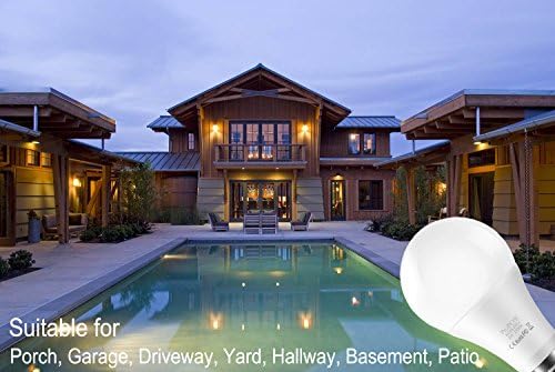 Dusk to Dawn Light Bulb, Sensor LED Bulbs Smart Lights Bulb 5W A19 Automatic On/Off