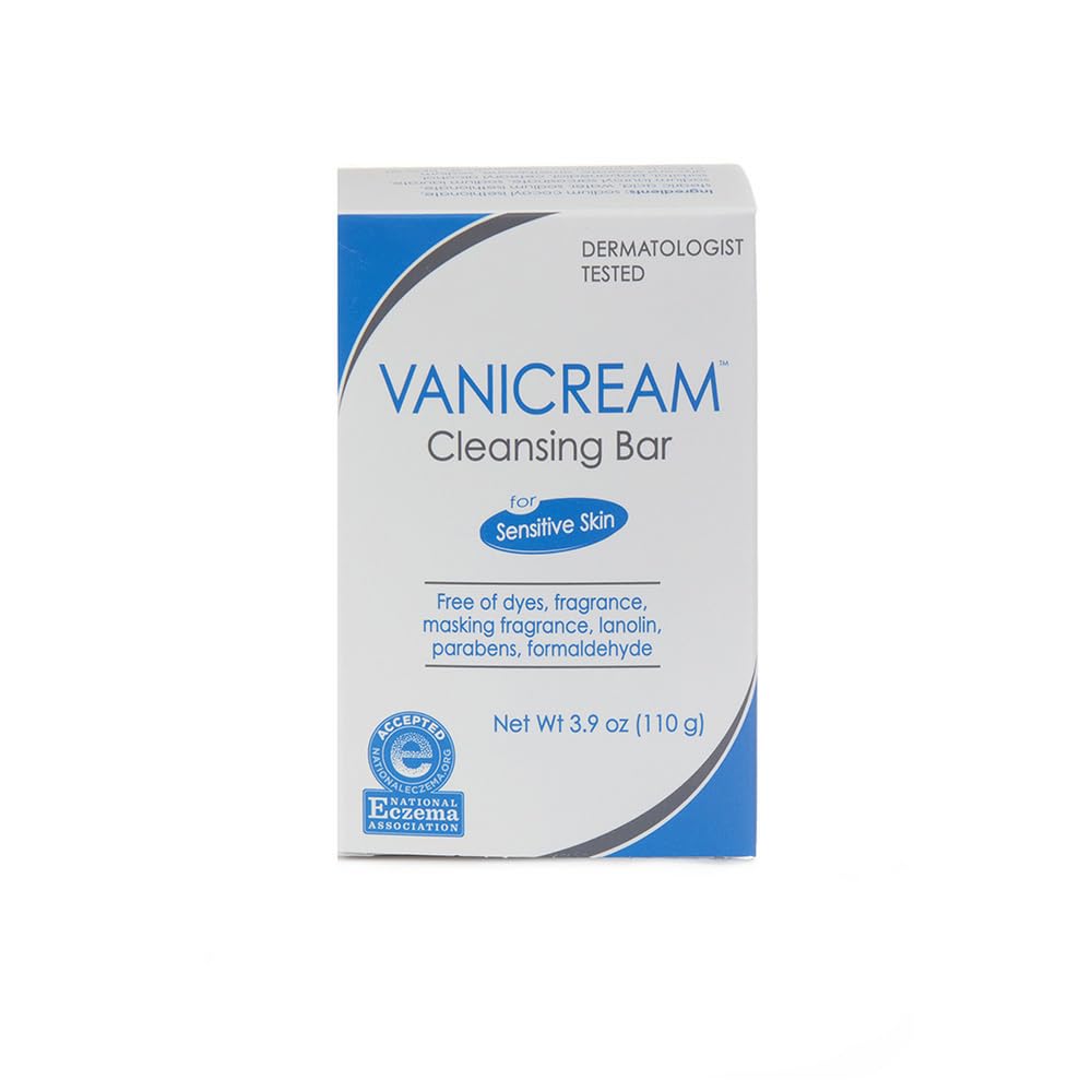 Pharmaceutical Specialties Vanicream Cleansing Bar 3.9 oz (Pack of 5)