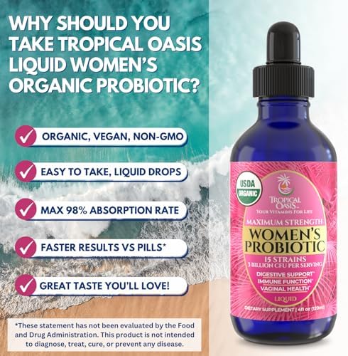Premium Liquid Multivitamin for Women | Sugar Free Women’s Multivitamin | 100+ Vitamins, Minerals & Herbs Promote Anti-Aging, Heart, Brain & Bone Health |98% Absorption Rate | Non-GMO | 32 Serv