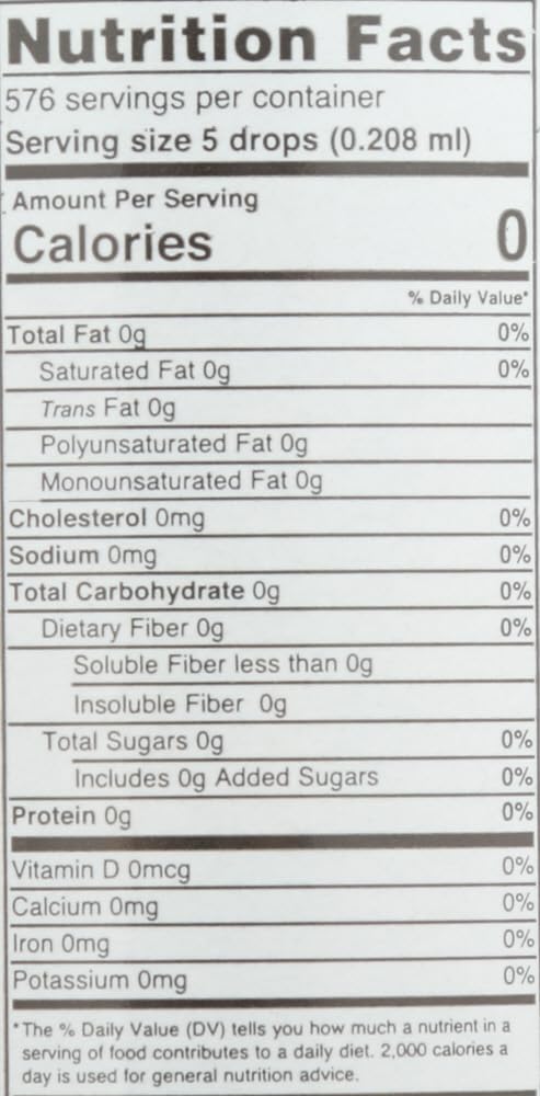 Sweetleaf Stevia Extract Clear Liquid 4 Oz X 2
