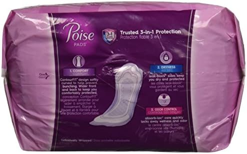 Poise Ultimate Long Pads,27 Count (Pack of 1)