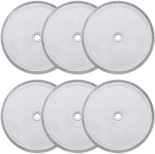 Boao 6 Pcs French Press Filters Replacement Mesh Screen Stainless Steel